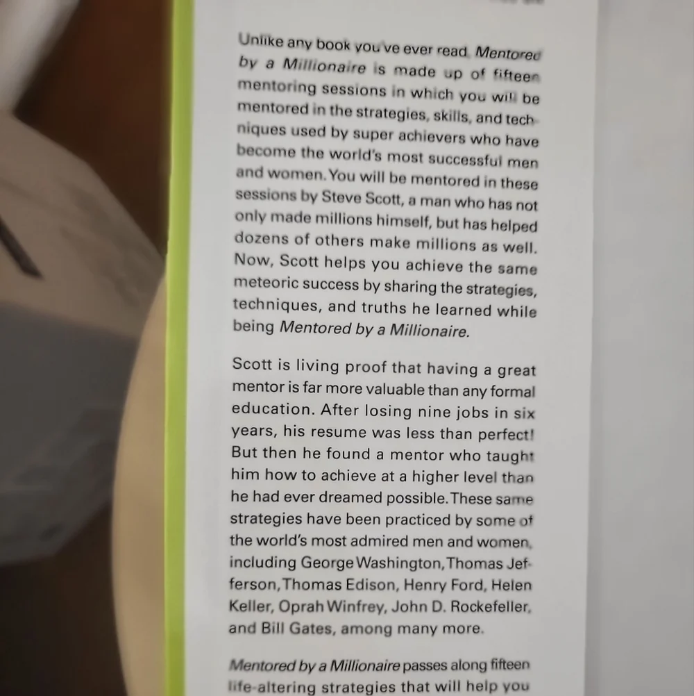 Mentored by a Millionaire by Steven K Scott - Picture 4 of 6